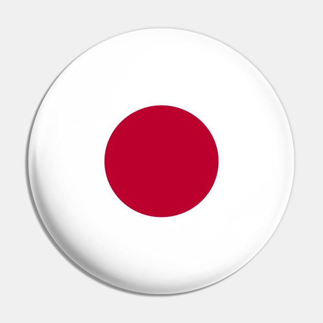 Japan Flag Pin by Historia