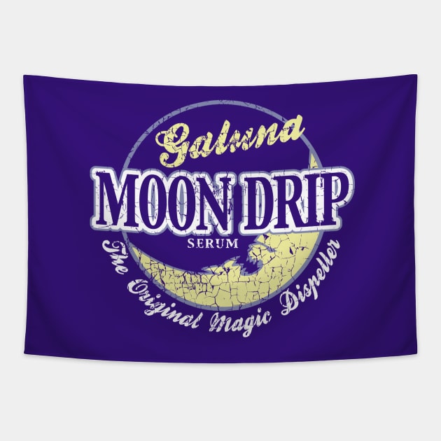 Galuna Moon Drip Tapestry by merimeaux