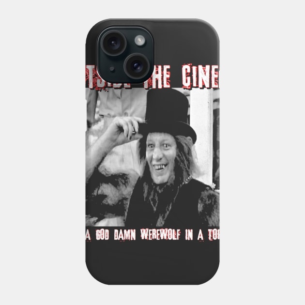 Werewolf in a top hat Phone Case by OTCIndustries