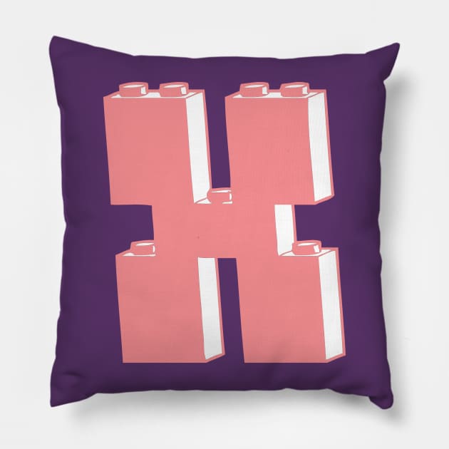 THE LETTER X Pillow by ChilleeW