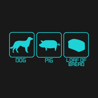 Mitchells Vs Machines Dog Pig Loaf Of Bread T-Shirt