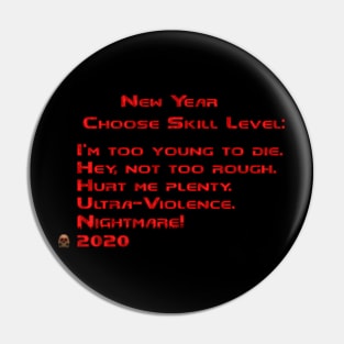 New Year Choose Skill Level ✅ Pin