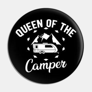 Camper - Queen of the camper Pin