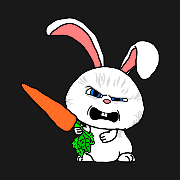 Pissed Off Bunny by imphavok