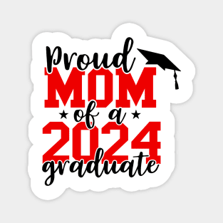 Proud Aunt Of A 2024 Graduate For Family Graduation Magnet