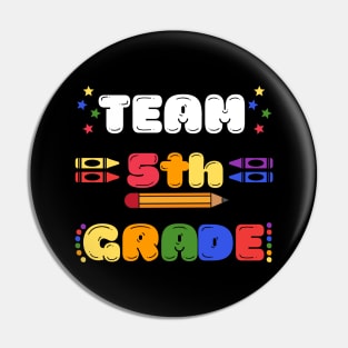 Team 5th grade Pin