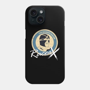 the masked racer x blue emblem Phone Case