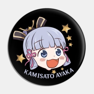 Genshin Impact - Chibi Ayaka Pin