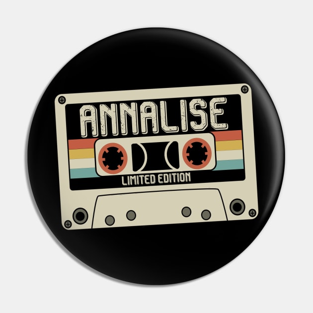 Annalise - Limited Edition - Vintage Style Pin by Debbie Art