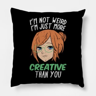 ANIME: I'm Not Weird Pillow