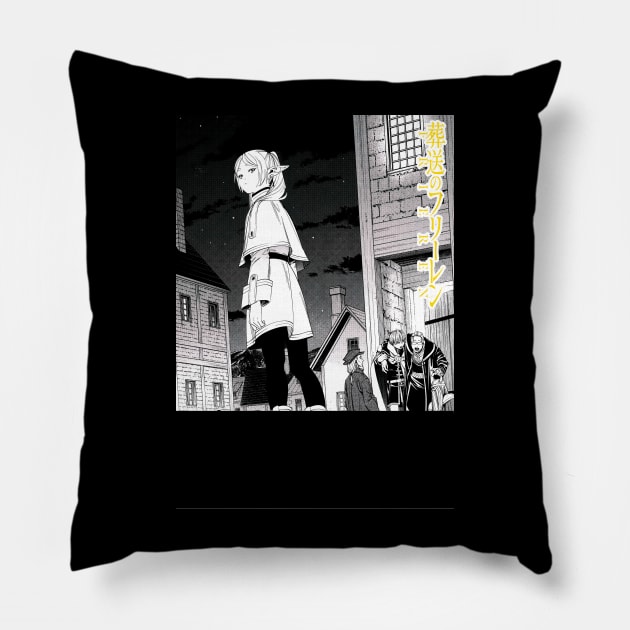 From frieren Pillow by Vhitostore