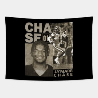 Jamarr Chase Retro Tapestry