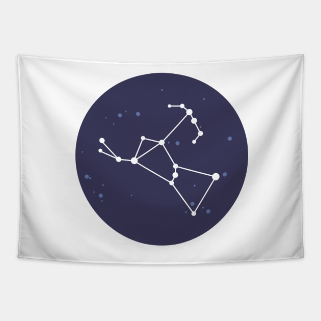 Orion Constellation Tapestry by aglomeradesign