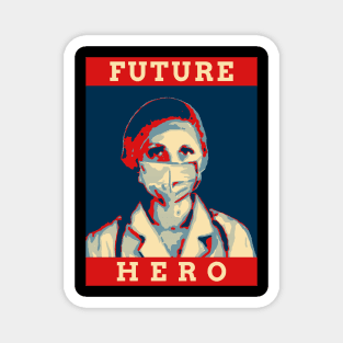 Future Hero - Medical Student In Medschool Funny Gift For Nurse & Doctor Medicine Magnet