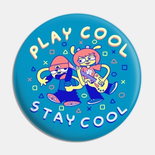 Play Cool Stay Cool! Pin