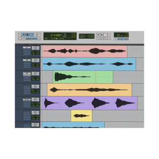 Audio Engineer Pro Tools DAW Musician Recording Program Home Studio Gift T-Shirt