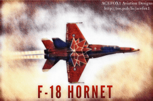 F-18 Hornet in Afterburner Magnet