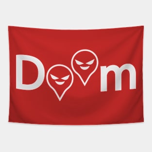 Doom doomed creative artwork Tapestry