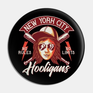 New York City Hooligans Pin