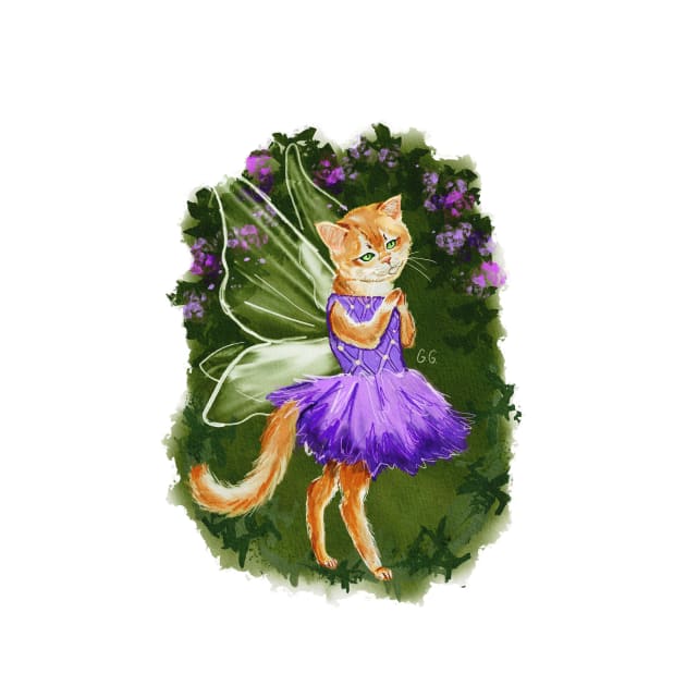 Little Kitty Fairy by GeorgiaGoddard