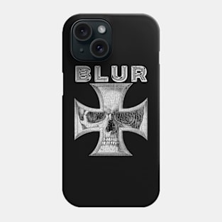 Blur skull Phone Case