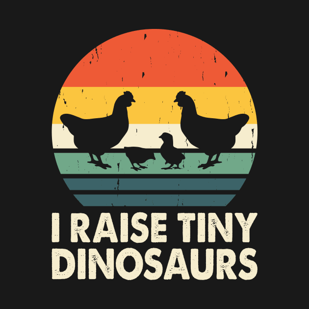 I Raise Tiny Dinosaurs  T Shirt For Women Men by Xamgi