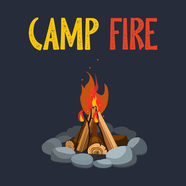 Camp Fire Camping by vladocar