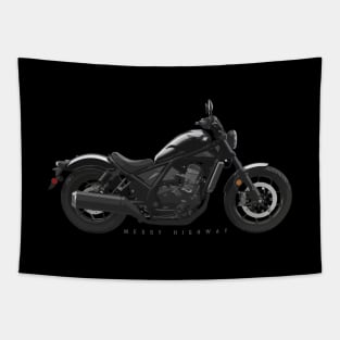 Honda Rebel 1100 21 black, sn Tapestry