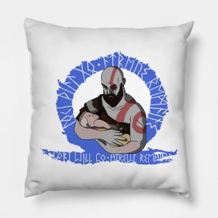 God of war Kratos and Atreus Pillow