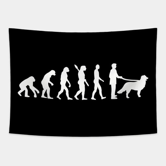 Bernese mountain evolution Tapestry by Designzz