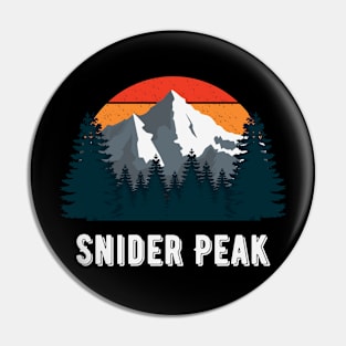 Snider Peak Pin