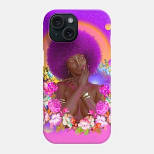 Flower queen Phone Case