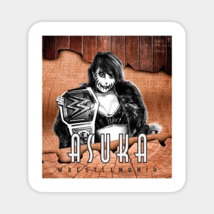 WRESTLEMANIA ASUKA Magnet