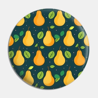 Midnight Pear Pin