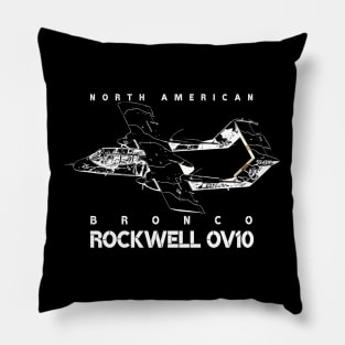 Rockwell OV10 Bronco Pillow