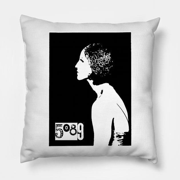 5089 French Girl Pillow by moanlisa