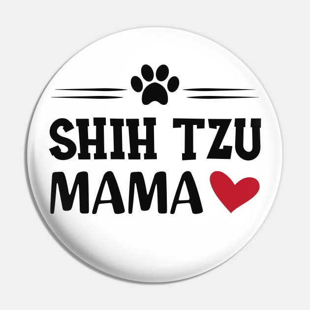 Shih Tzu Mama Pin by KC Happy Shop