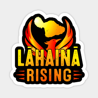 Lahaina Rising Phoenix Lahaina Strong Magnet