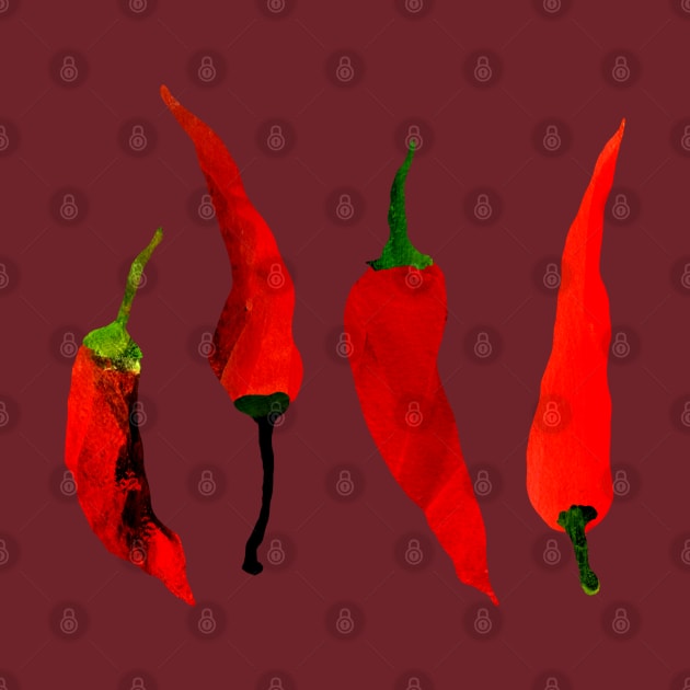 red hot pepper by tetiana12.art