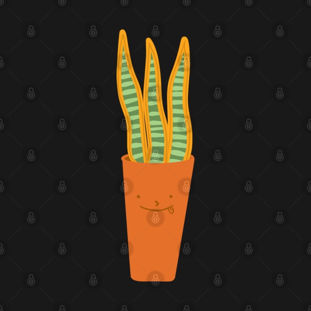 Cute Snake Plant by crankycranium