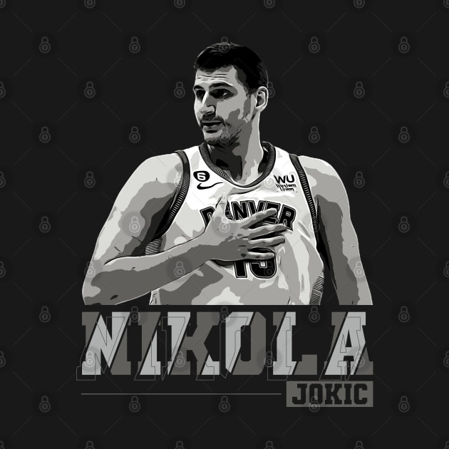 Nikola Jokic by Aloenalone