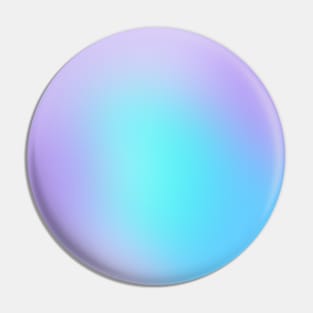 Aqua Blue and Lavender Gradient Blur Pin