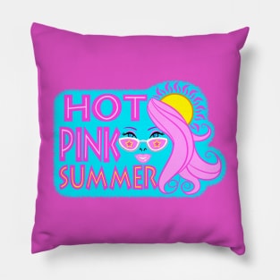 HOT PINK SUMMER Pillow