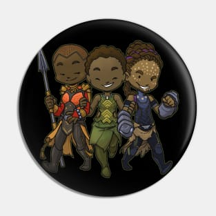 Panther Trio Pin