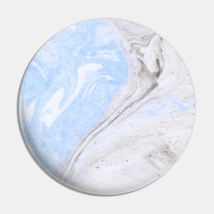 Marble pattern in shades of blue, grey and creamy white Pin