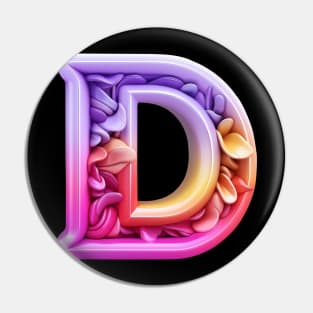 Letter D Pin