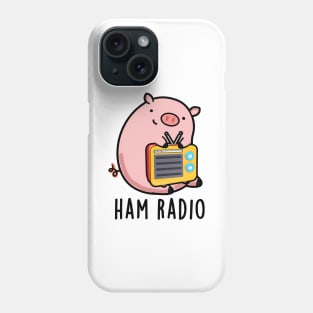 Ham Radio Funny Pig Pun Phone Case