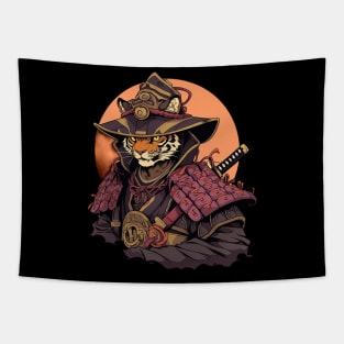 samurai tiger Tapestry