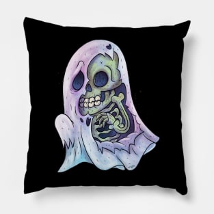 Skele-Sheet Ghost Pillow