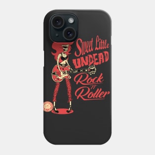 Sweet Little Undead Rock 'N' Roller Phone Case